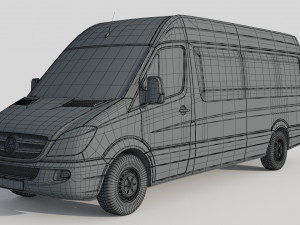 Mercedes Sprinter 316 CDI Comfort Plus 3D Model