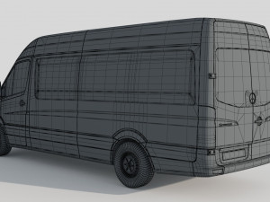 Mercedes Sprinter 316 CDI Comfort Plus 3D Model
