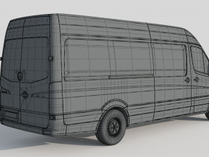 Mercedes Sprinter 316 CDI Comfort Plus 3D Model