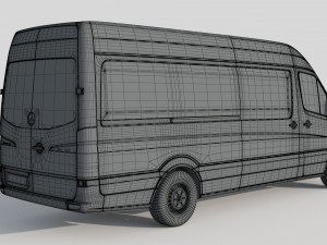 Mercedes Sprinter 316 CDI Comfort Plus 3D Model