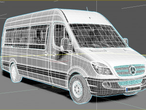 Mercedes Sprinter 316 CDI Comfort Plus 3D Model
