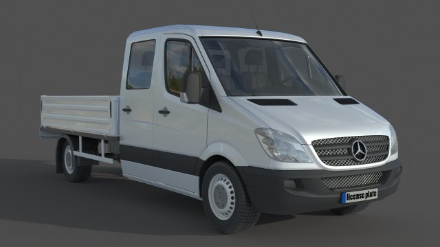 Mercedes sprinter double shop cab