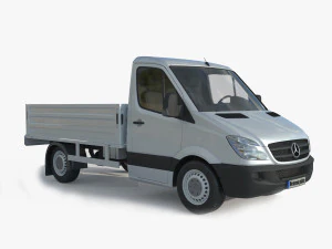 Carrinha Mercedes Benz Sprinter Crafter Modelo 3D