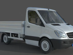 Mercedes Benz Sprinter Crafter van 3D Model