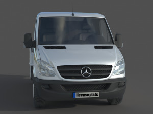 Mercedes Benz Sprinter Crafter van Modello 3D