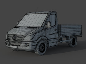 Mercedes Benz Sprinter Crafter van Modello 3D