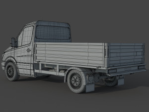 Mercedes Benz Sprinter Crafter van Modello 3D