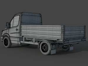 Mercedes Benz Sprinter Crafter van Modello 3D