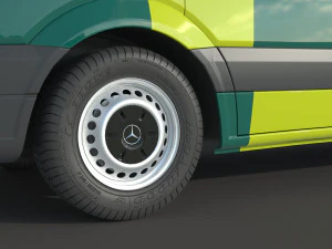 Mercedes Benz Sprinter Ambulance 3D Model