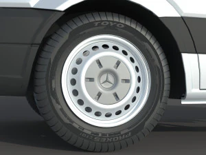 Mercedes Benz Sprinter 316 CDI Bakgavellyft 3D Model