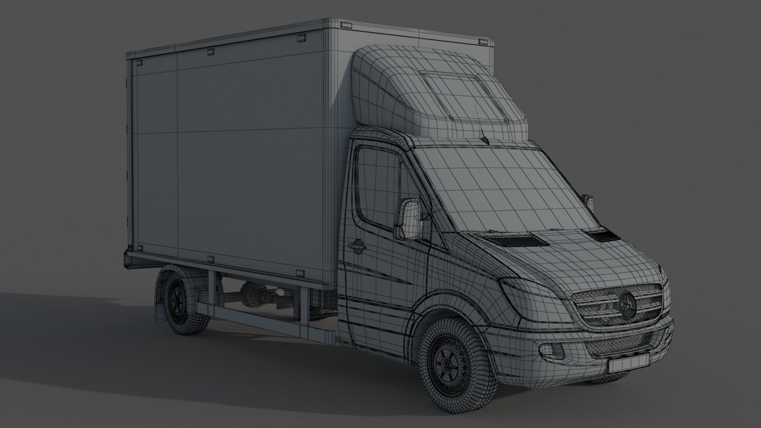 Mercedes sprinter clearance cad model