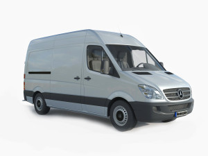 Mercedes Benz Sprinter 3D Model