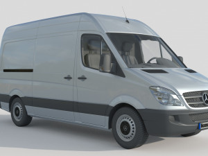 Mercedes Benz Sprinter 3Dモデル