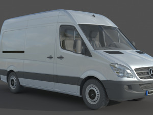 Mercedes Benz Sprinter 3Dモデル