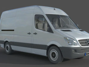 Mercedes Benz Sprinter 3D Model
