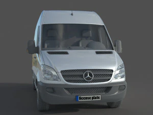 Mercedes Benz Sprinter 3D Model