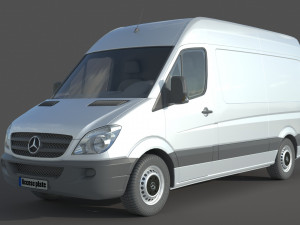 Mercedes Benz Sprinter 3Dモデル