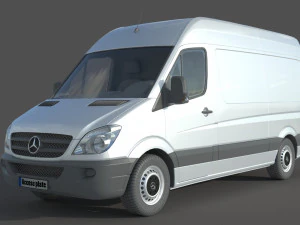 Mercedes Benz Sprinter 3D Model