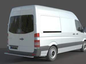 Mercedes Benz Sprinter 3D Model