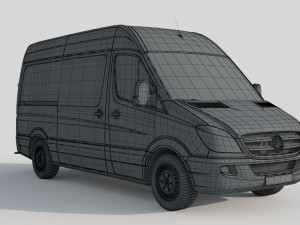 Mercedes Benz Sprinter 3Dモデル
