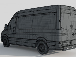 Mercedes Benz Sprinter 3Dモデル