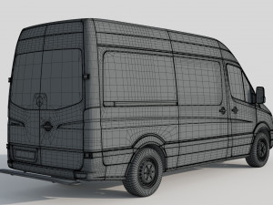 Mercedes Benz Sprinter 3Dモデル