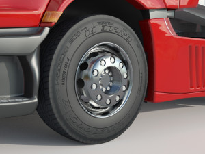 Mercedes Actros Fuel Tanker 3D Model