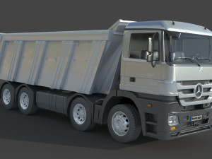 Mercedes Actros 4140 3D Model