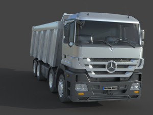 Mercedes Actros 4140 3D Model