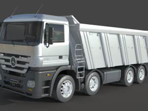 Mercedes Actros 4140 3D Model