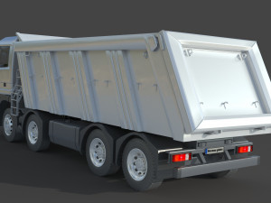 Mercedes Actros 4140 3D Model