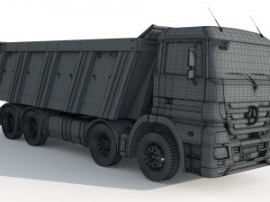 Mercedes Actros 4140 3D Model
