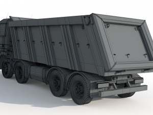 Mercedes Actros 4140 3D Model
