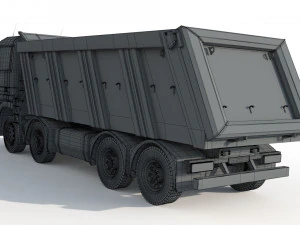Mercedes Actros 4140 3D Model