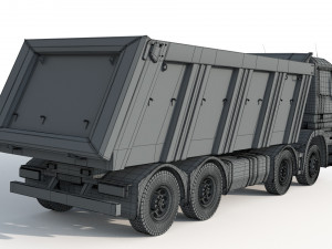 Mercedes Actros 4140 3D Model