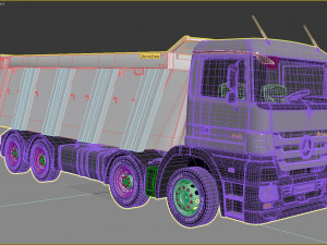 Mercedes Actros 4140 3D Model
