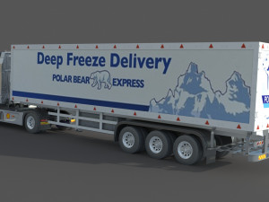 Mercedes Actros Modello 3D