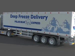 Mercedes Actros 3D Model