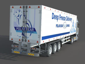 Mercedes Actros 3D Model