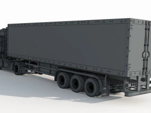 Mercedes Actros 3D Model