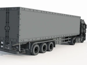 Mercedes Actros 3D Model