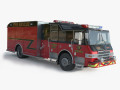 Fire Rescue Truck 3D Models