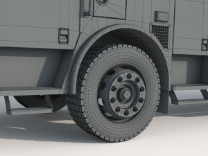 Fire Rescue Truck Model 3D