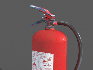 Fire extinguisher Modèle 3D