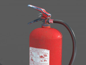 Огнетушитель 3D Модель