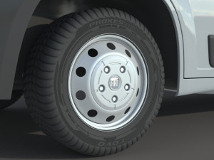 Fiat Ducato Van Police Modelo 3D