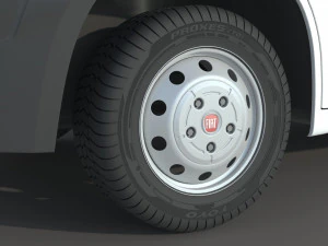Fiat Ducato Van Ambulance 3D Model