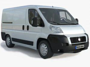 Fiat Ducato 23 MJT Fourgon Modèle 3D