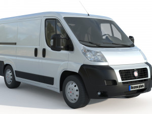 Fiat Ducato 23 MJT Panelvan Modèle 3D