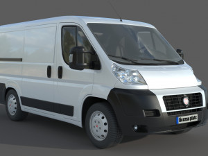 Fiat Ducato 23 MJT Panelvan Modèle 3D